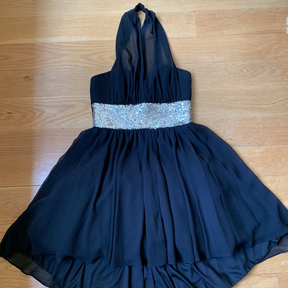 Black High-Low Formal Dress Size 3